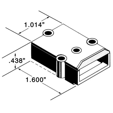 KADEE 830 G Scale Straight Centerset Shank Couplers with Body Mount Gearboxes
