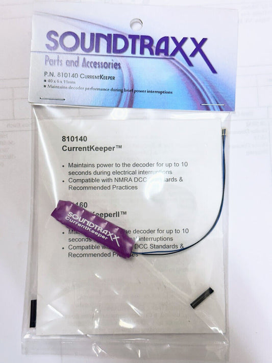 Soundtraxx 10 Second Version 810140 CurrentKeeper Econami Tunami2 current keeper