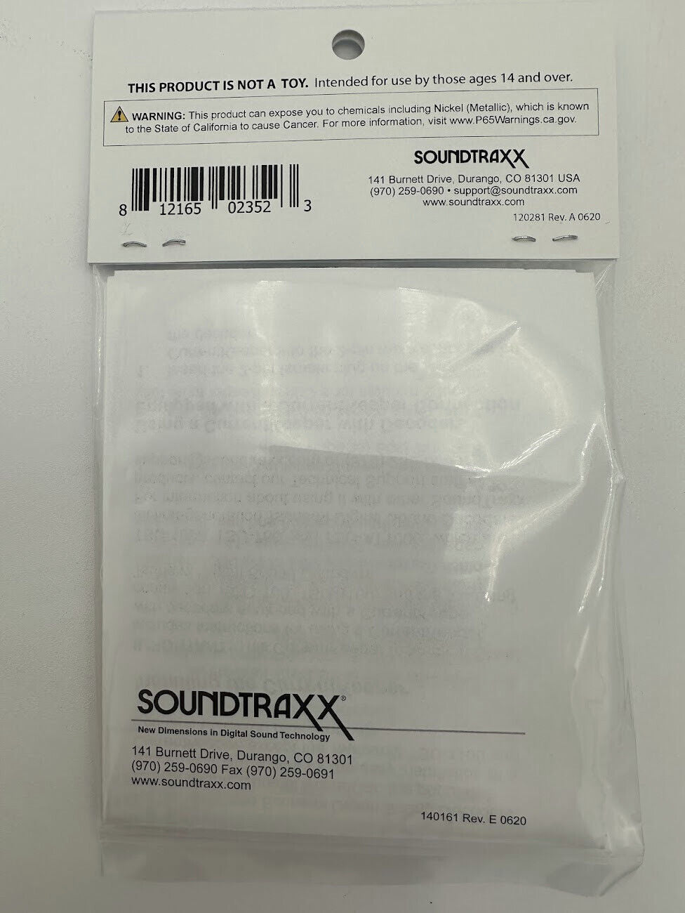 Soundtraxx 810160 CurrentKeeper II 6 Second Version Econami Tsunami2 Current Keeper