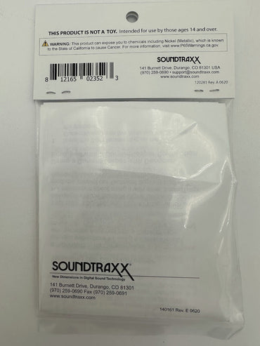 Soundtraxx 810160 CurrentKeeper II 6 Second Version Econami Tsunami2 Current Keeper