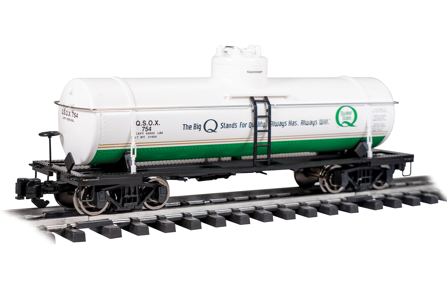 BACHMANN 95003 Single Dome Tank Car - Quaker State #754