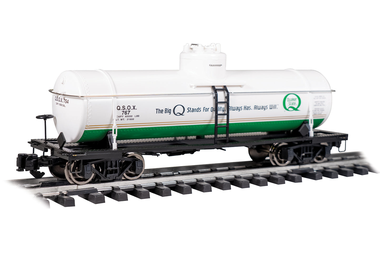 BACHMANN 95004 Single Dome Tank Car - Quaker State #767