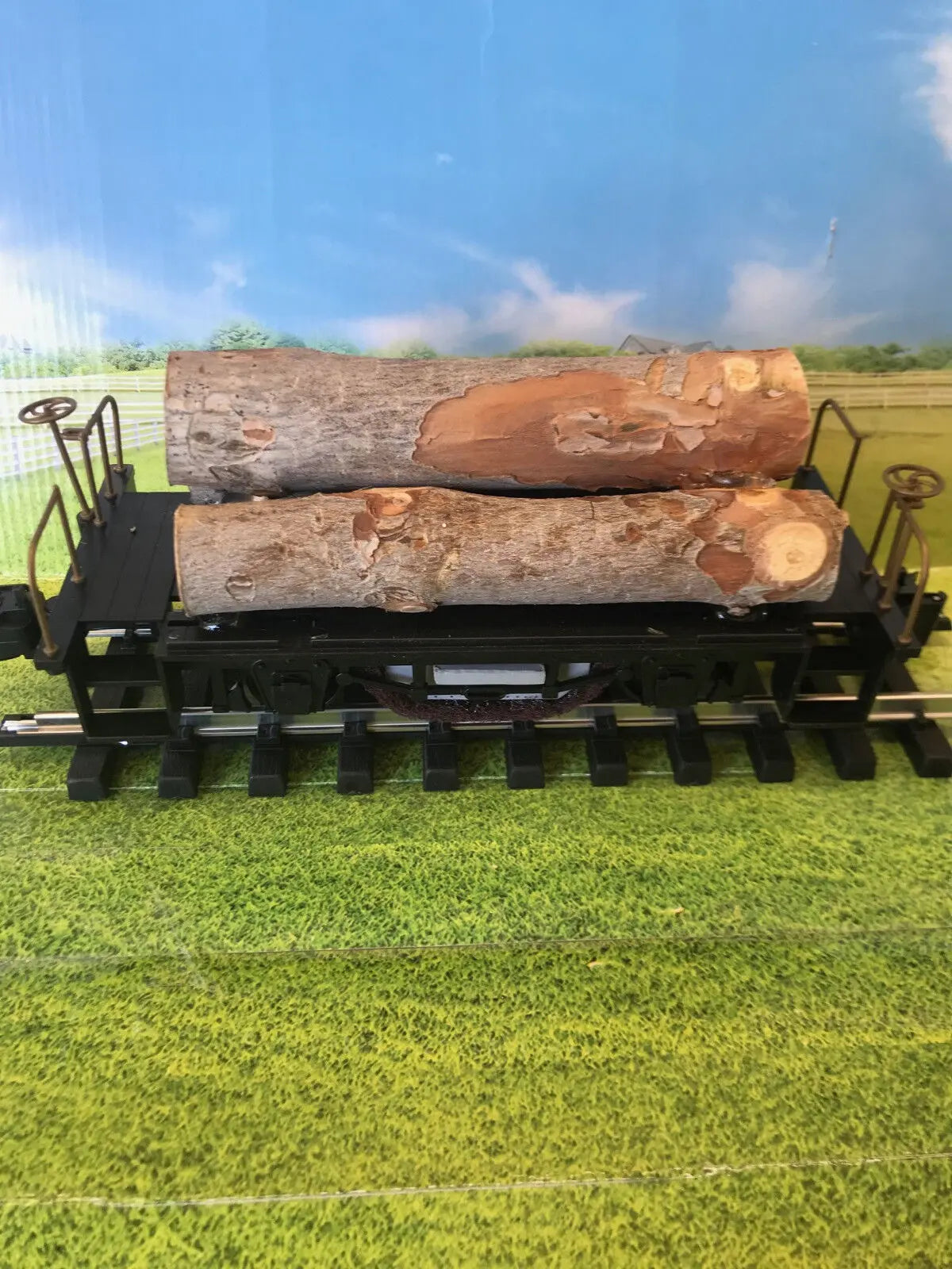 Bachmann Li'L Big Hauler Custom Brite-Block Track Cleaning Log Car My Store