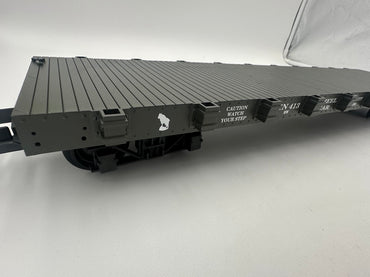 USA Trains Great Northern Flat Car - Dark Gray