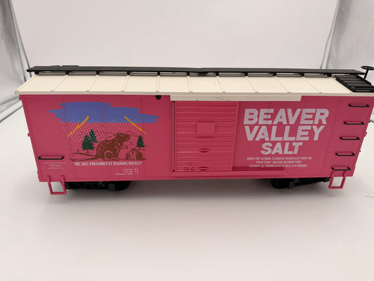 USA Trains Beaver Valley Salt PINK Reefer Boxcar - Limited Run
