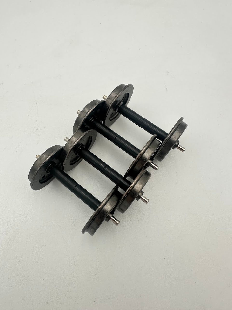 Bachmann 92421 G Scale Metal Wheels Set 4 Axles, Standard 31MM Fits LGB etc - OPEN PKG