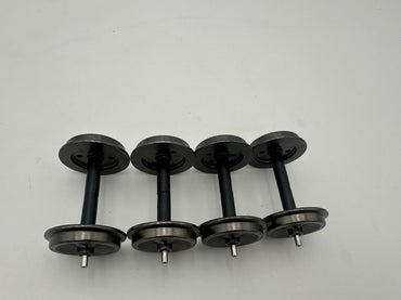 Bachmann 92421 G Scale Metal Wheels Set 4 Axles, Standard 31MM Fits LGB etc - OPEN PKG