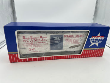 USA Trains Custom Boxcar South Eastern Express "Scandal Cigars"