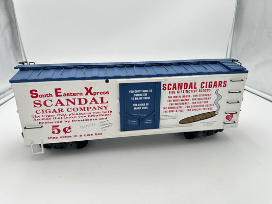 USA Trains Custom Boxcar South Eastern Express "Scandal Cigars"