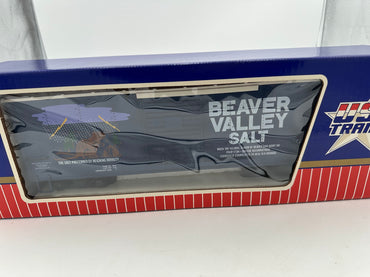 USA Trains Beaver Valley Salt Blue Reefer Boxcar - Limited Run