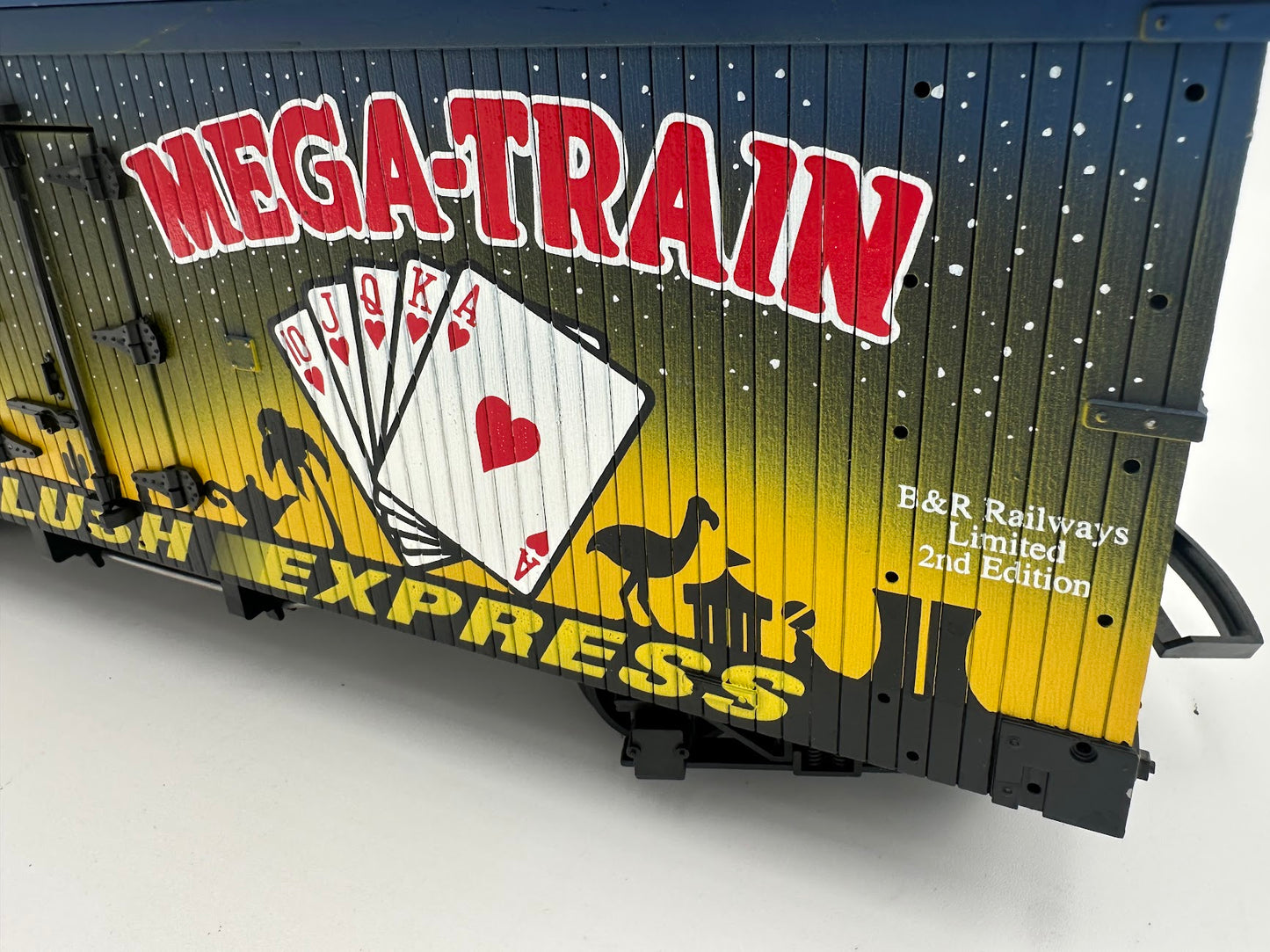 USA Trains "B&R Railways" Limited Edition Las Vegas Mega Train Boxcar 55/120