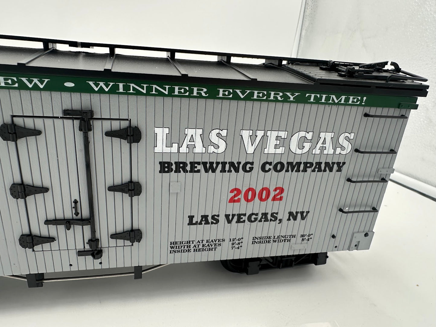USA Trains Las Vegas Brewing Company 2002 Reefer Boxcar - Limited Run
