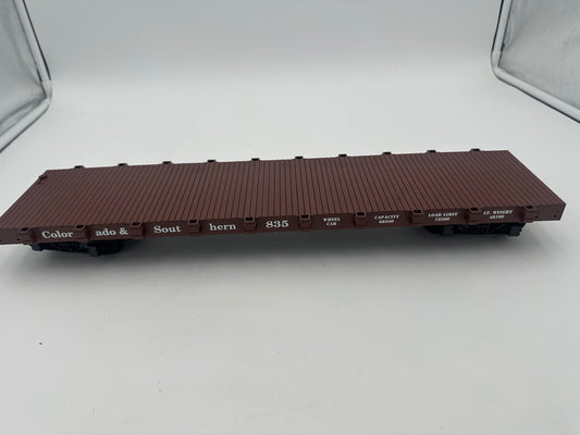 USA Trains Colorado & Southern C&S Flat Car - Brown