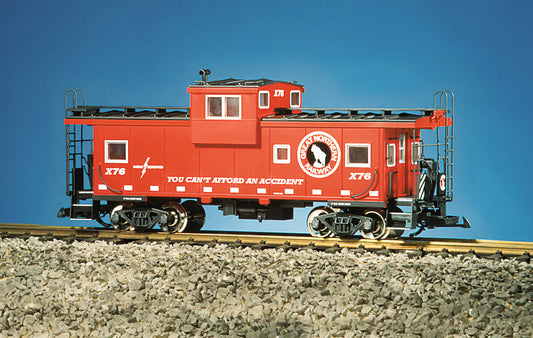 USA Trains R12110 Great Northern Extended Vision Caboose - Red/Silver