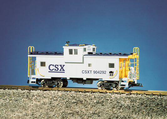 USA Trains R12112 CSX Extended Vision Caboose - Gray/Blue/Yellow