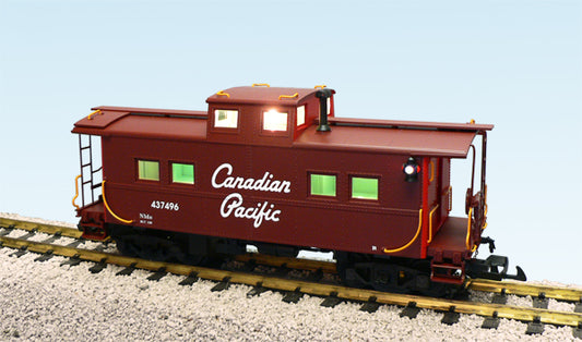 USA Trains R12156 Canadian Pacific Center Cupola Caboose - BROWN with RED End