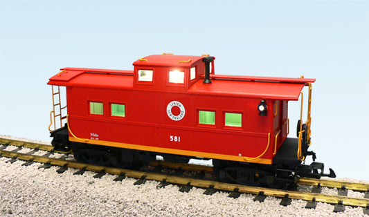 USA Trains R12162 Lehigh & New England Center Cupola Caboose - RED