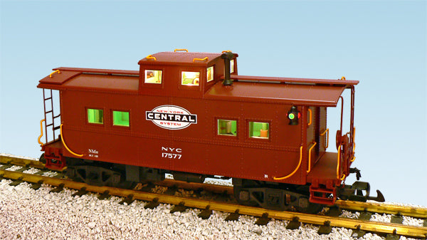 USA Trains R12166 NYC New York Central Center Cupola Caboose - Brown