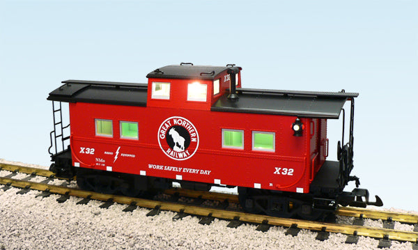 USA Trains R12175 Great Northern Center Cupola Caboose - Red