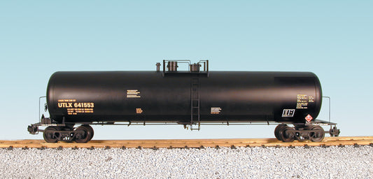 USA Trains UTLX 55' Modern Tank Car BLACK - R15152