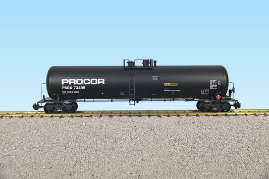 USA Trains PROCOR 55' Modern Tank Car BLACK- R15179