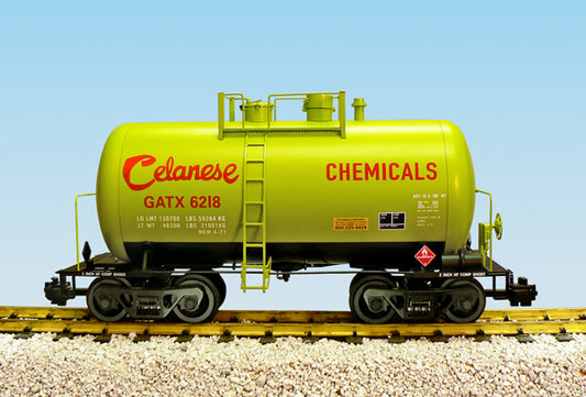 Usa Trains Cleanse Chemicals 29' BEER CAN Tank Car Green - R15211