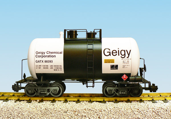 Usa Trains GEIGY Chemical Corp 29' BEER CAN Tank Car - R15215