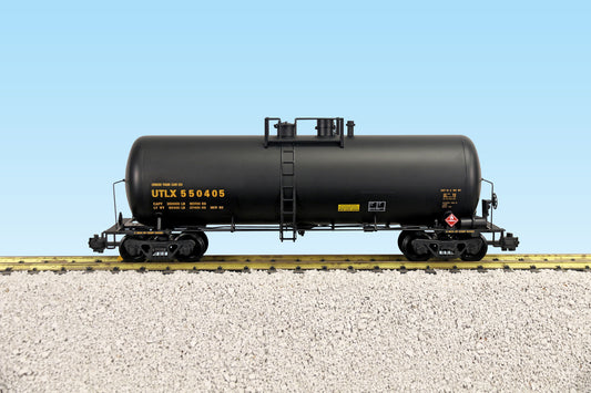 USA Trains UTLX 42' Tank Car BLACK with Yellow Printing - R15252