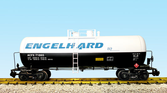USA Trains ENGELHARD 42' Tank Car WHITE/BLACK- R15257