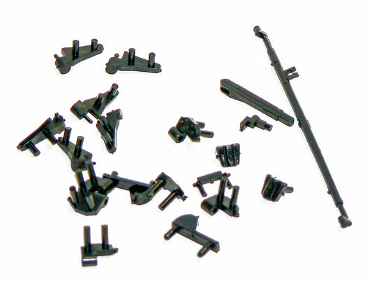 USA TRAINS R16-009 Reefer Door Hardware Kit for 1 Side which includes BOTH DOORS