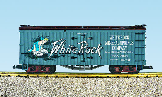 USA Trains R16002 WHITE ROCK REEFER CAR BLUE/TUSCAN