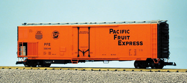 USA Trains R16709 PACIFIC FRUIT EXPRESS SP/UP 50' Reefer Car - Orange