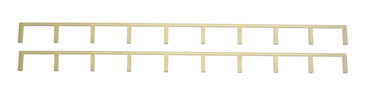 USA Trains 2 Pieces Piggyback Side Rails for Flat Car - Unpainted G Scale