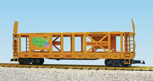 USA Trains R17234 Union Pacific with Map Two-Tier Auto Carrier Flat Car