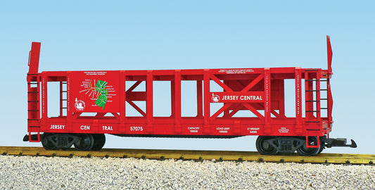 USA Trains R17235 Jersey Central with Map Two-Tier Auto Carrier Flat Car