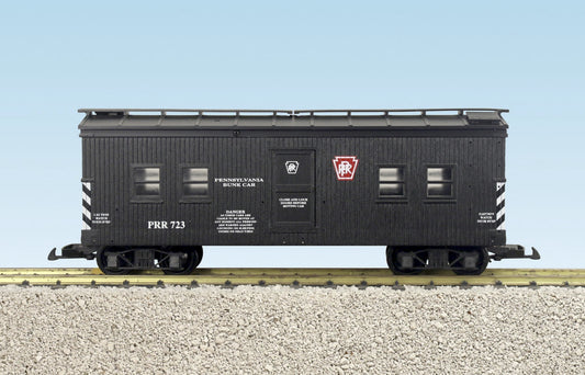 USA Trains Pennsylvania Bunk Car Black RD# 723 - R1831