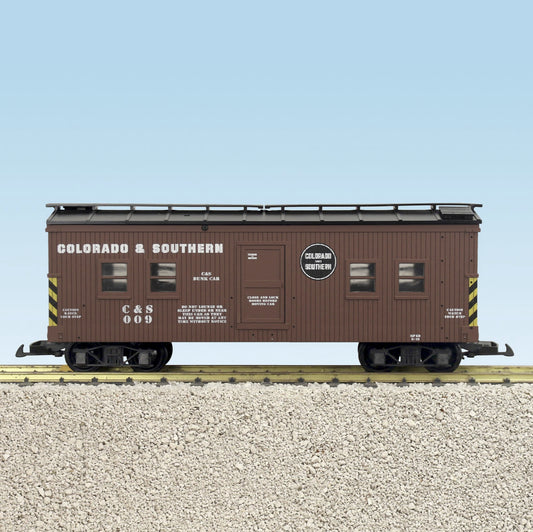 USA Trains C&S Colorado and Southern Bunk Car, Brown - R1837