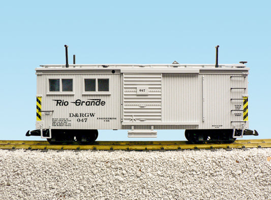 USA Trains D&RGW Engineering Car GREEN - R1852