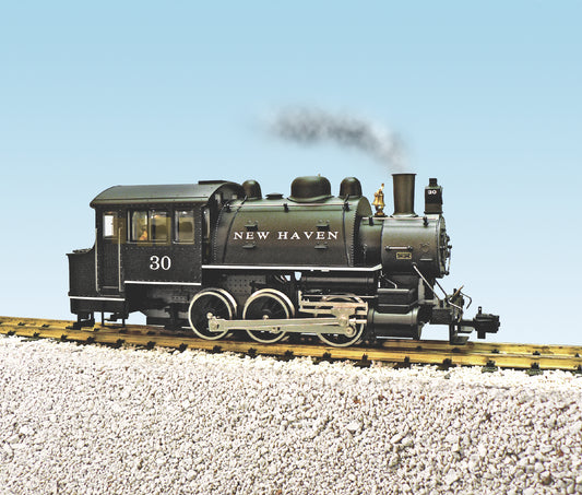 USA Trains R20070 NEW HAVEN #30 DOCKSIDE 0-6-0 T Steam Locomotive with Smoke/Sound