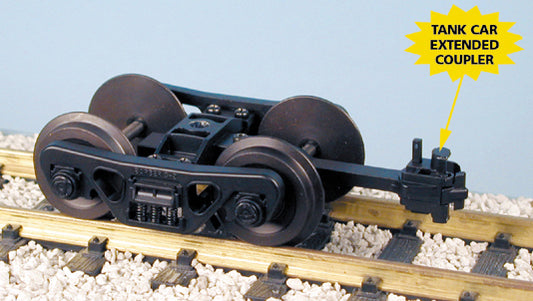 USA Trains R2037 Die-Cast Freight Truck with Tank Car Coupler - 36 in Wheel