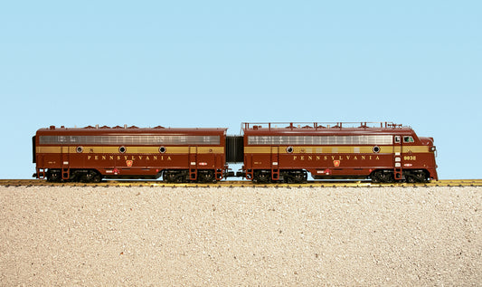 USA Trains R22283 PENNSYLVANIA F7 AB UNITS TUSCAN Diesel Locomotive