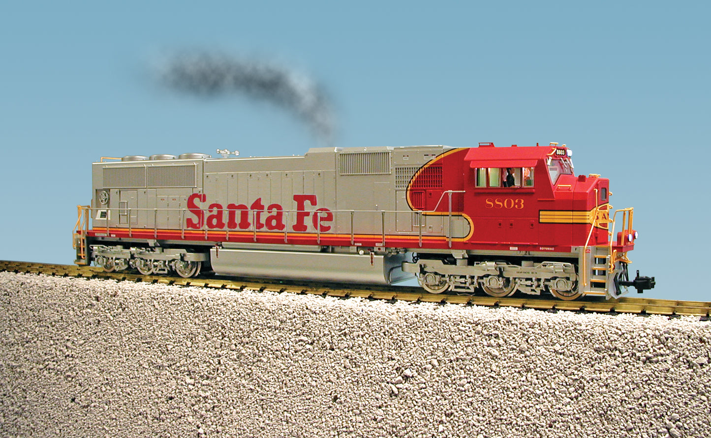 USA Trains R22600 SD70 MAC Diesel Santa Fe Warbonnet Red/Silver PREORDER