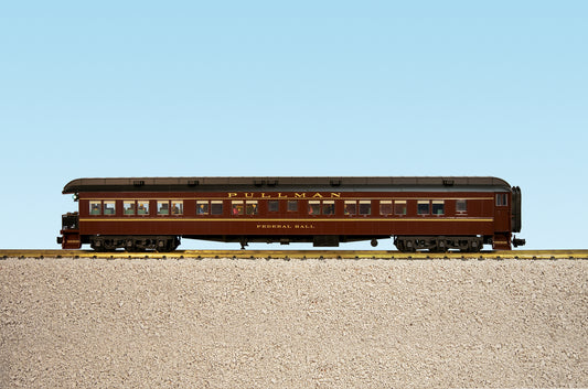 USA Trains R32029 Pullman PENNSYLVANIA BROADWAY LTD Observation Car Federal Hall