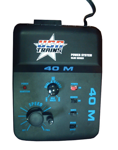 USA TRAINS 40VA 1/5amp Transformer For All G, HO and N Trains - R40M Power Supply