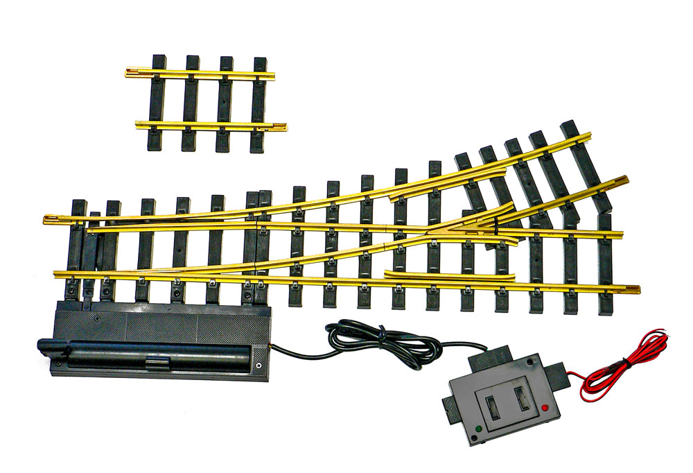 USA Trains R81625 8' Foot Diameter Left Hand Brass Electric Switch Track