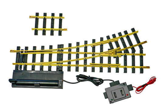 USA Trains R81625 8' Foot Diameter Left Hand Brass Electric Switch Track