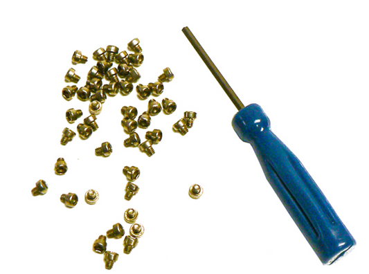 USA TRAINS R80002 - 50 Stainless Steel Track Lock Hex Head Screws