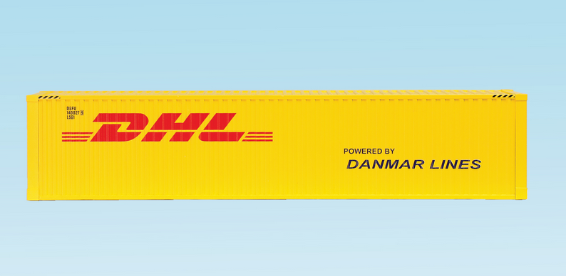 USA Trains Single 45' Foot Intermodal Containers, 15 Road Names Available