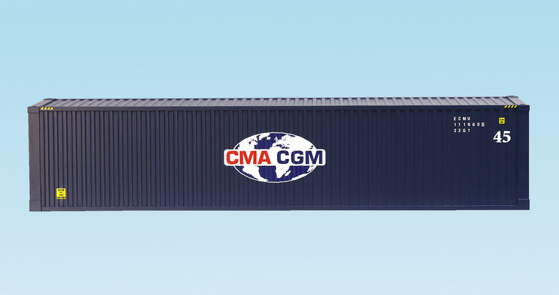 USA Trains Single 40' Foot Intermodal Containers