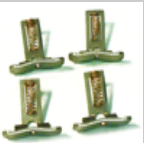 USA Trains R22-17 Set of 4 Slider Shoes with Springs NW2, 20T, S4 SLIDE SHOES